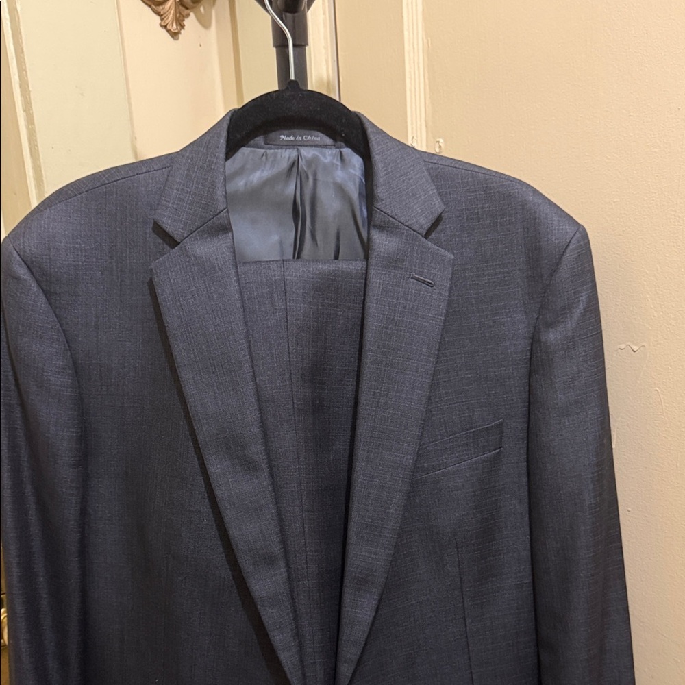 Calvin Klein Charcoal Suit Jacket - Picture 4 of 7